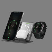 4 in 1 Wireless Fast Charger for Samsung Galaxy S23 Series With Alarm Clock - Luxystudio
