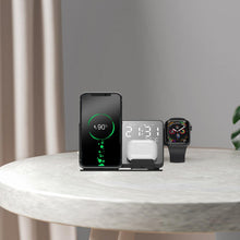 4 in 1 Wireless Fast Charger for Samsung Galaxy S23 Series With Alarm Clock - Luxystudio