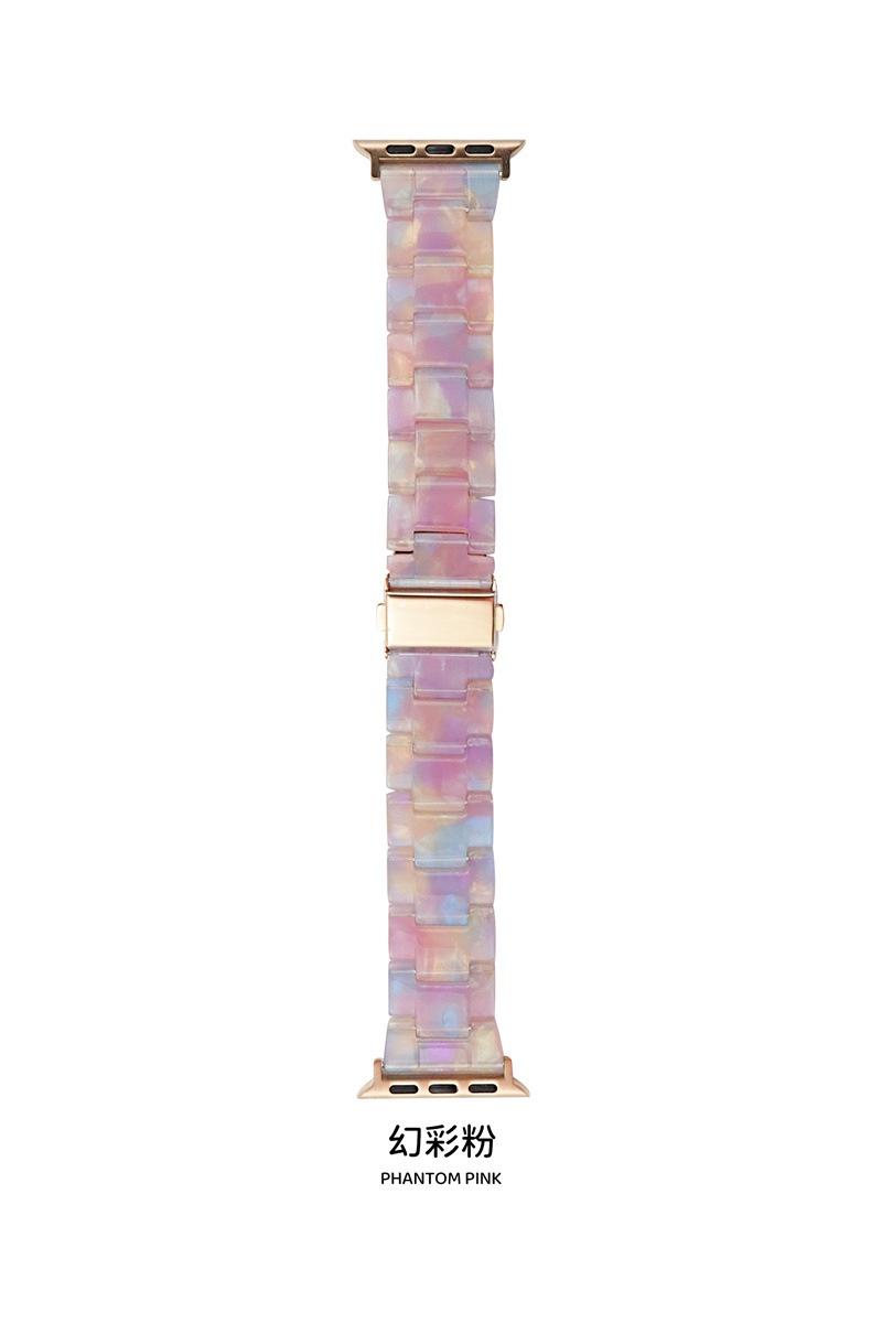 Ethereal Elegance Premium Resin Apple Watch Band for Women