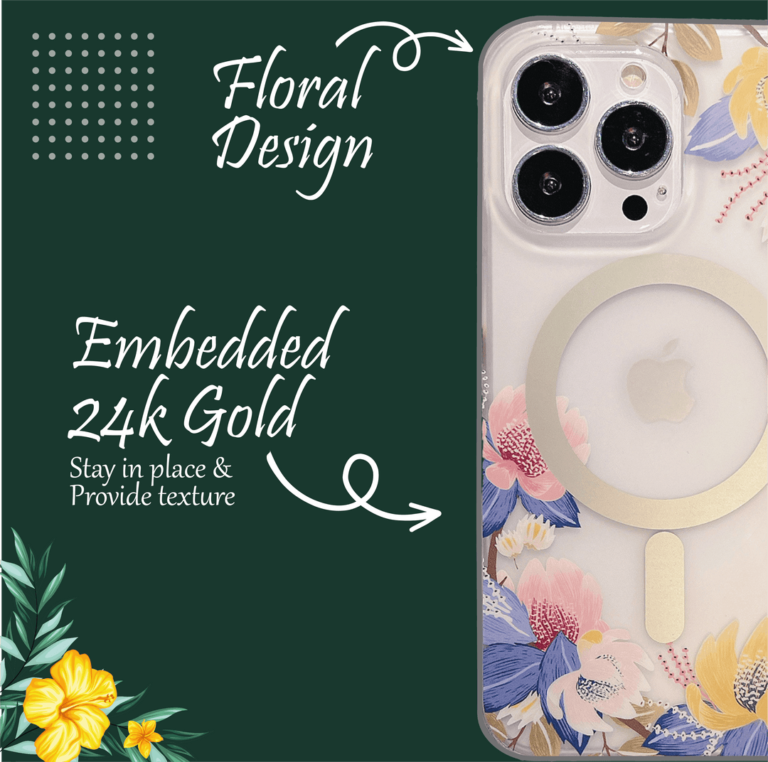 iPhone 13 Mixed Floral Cases
