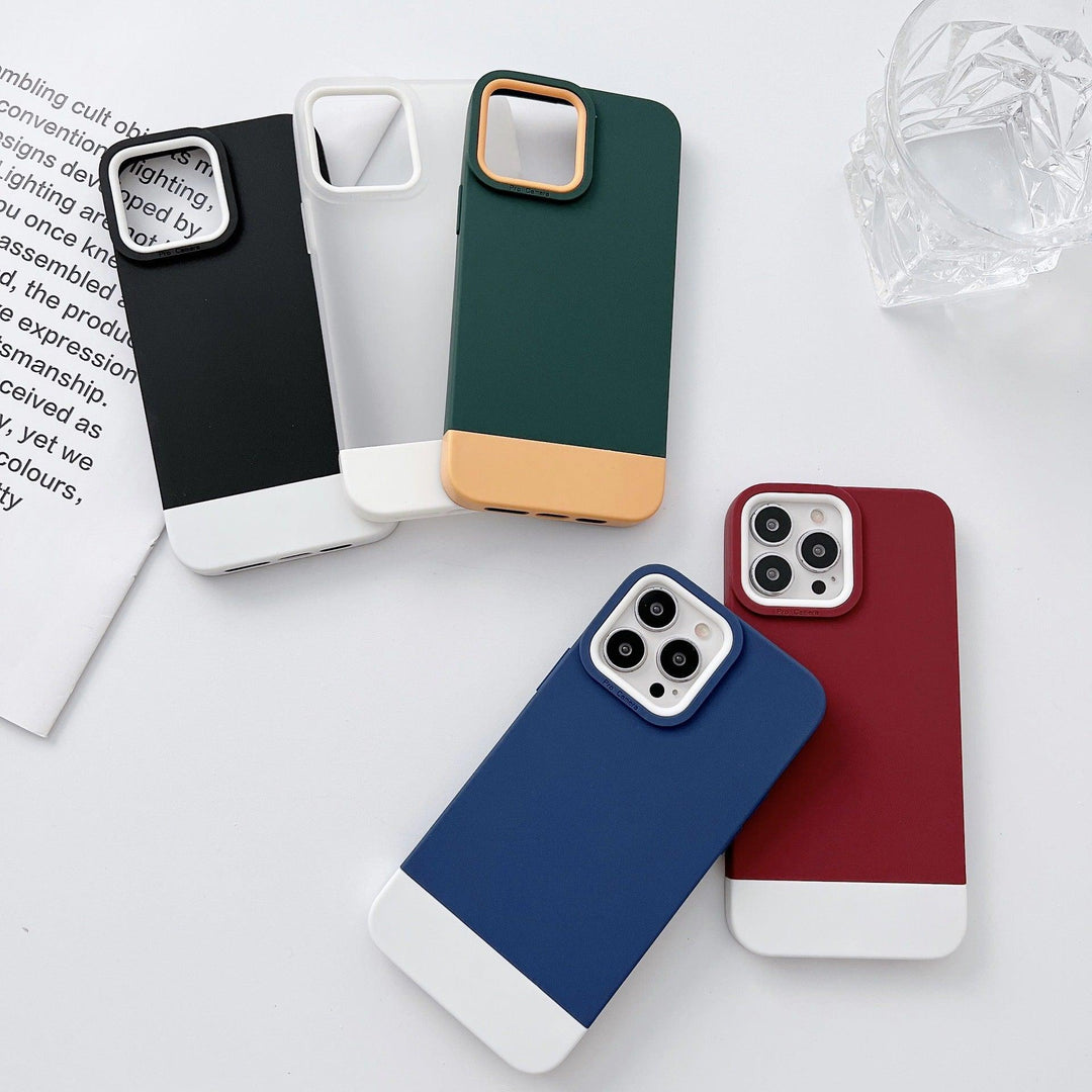 iPhone 12 Pro max Case: Stylish 2 Tone Design for Maximum Protection - Luxystudio